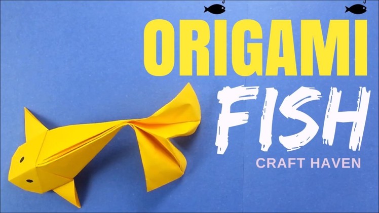 How to Make Origami Fish - Origami Fish Koi Tutorial - Easy Origami Catfish Carp Paper Fish - DIY