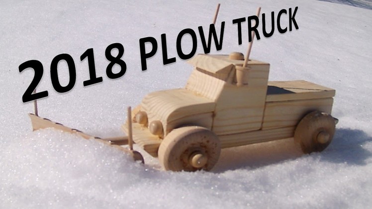 How To Make Wooden Toy Plow Truck