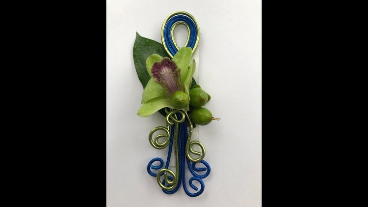 How To - Personal Flower Series: Twisted Wire Boutonniere
