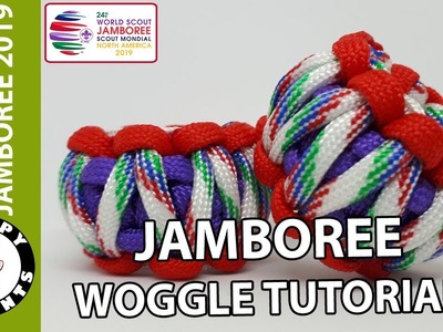 My World Scout Jamboree Journey 09 - How to make a paracord woggle - Poppy Presents