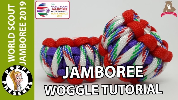 My World Scout Jamboree Journey 09 - How to make a paracord woggle - Poppy Presents