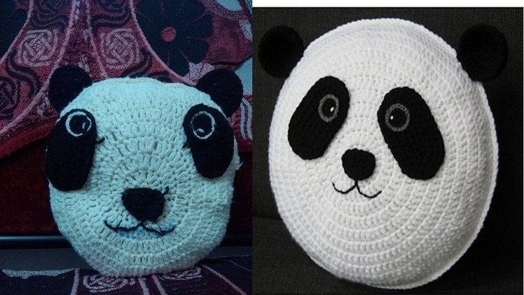 Panda pillow | crochet tamil | tamil
