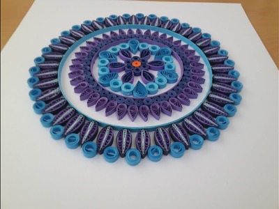 Paper Quilling | How to make beautiful Mandala designs by using Quilling Artwork #art 54 by art life