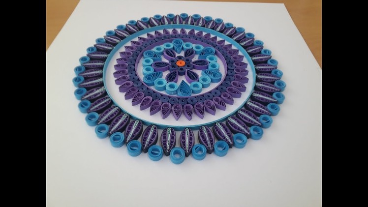 Paper Quilling | How to make beautiful Mandala designs by using Quilling Artwork #art 54 by art life