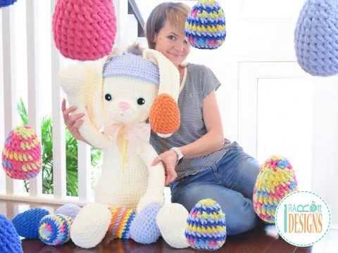 Sunny The Big Easter Bunny Crochet Pattern By IraRott
