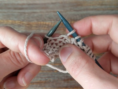 Twin Stitch - Knitting Short Rows