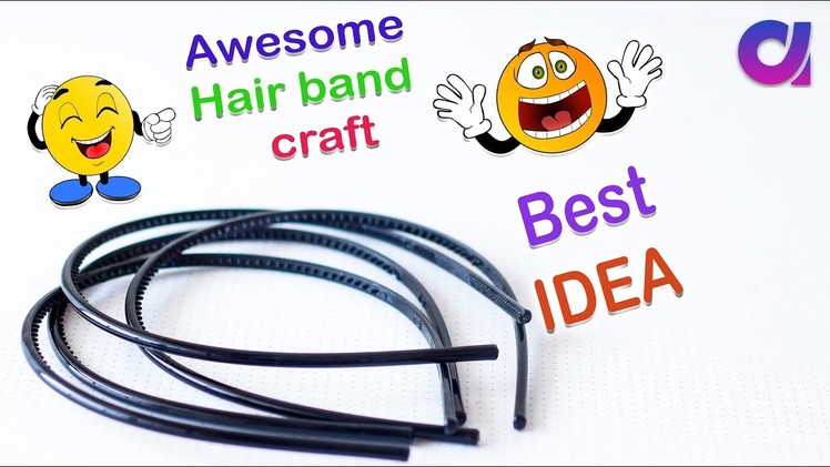 Best Out Of Waste Hair band craft ideas| DIY HOME DECOR | # DIY Arts & craft | Artkala 451