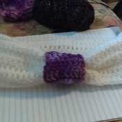 crochet knot headband