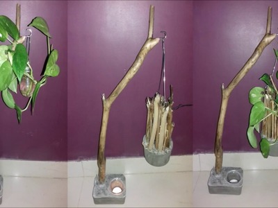 DIY-Art Attack | ???? Plant Desk Decore Hanging Pot.