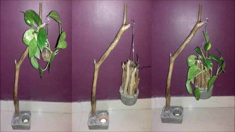 DIY-Art Attack | ???? Plant Desk Decore Hanging Pot.