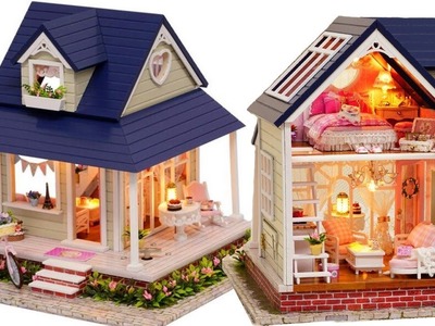 DIY Diary Wooden Mini Villa Doll House