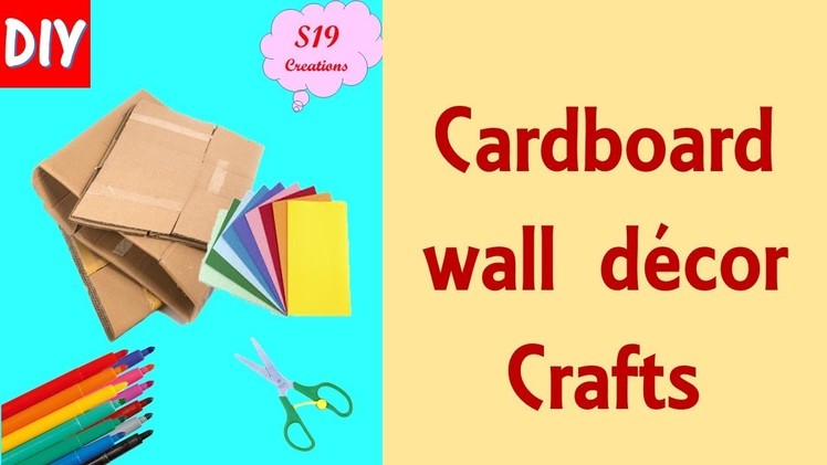 DIY Door Hanging from cardboard | easter crafts | BEST OUT OF WASTE IDEAS |  artesanato de páscoa