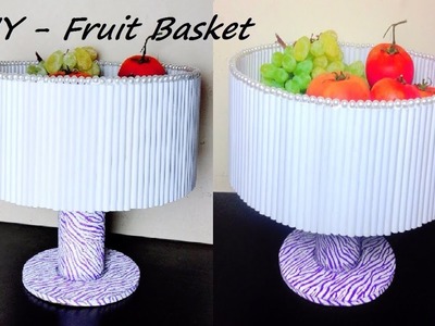 DIY - Fruit Basket | How to Make Paper Fruit Basket