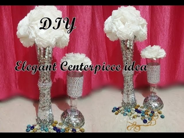 DIY: How to make an Elegant Centerpiece | Home decor idea