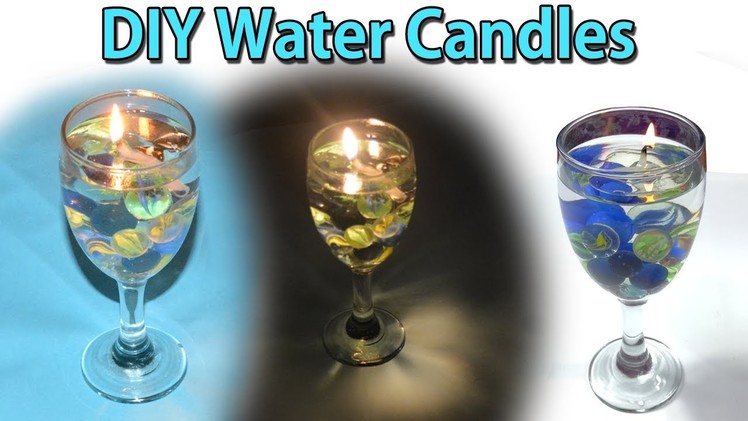 DIY | How to make Candle inside Water | Water Candle | Candle DIYs