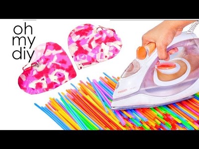 DIY Jewelry Out Of Drinking Straws | DIY Earrings