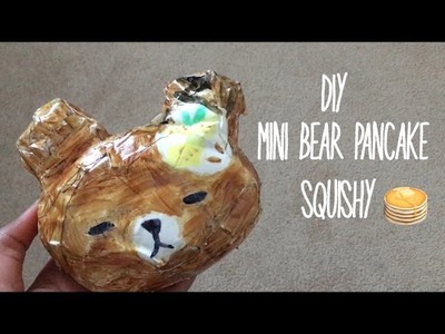 DIY Mini Bear Pancake Squishy| Ketchup DIY