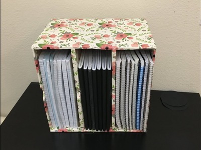 DIY-Paper Organizer (Reuse.Recycle Milk Carton Box)