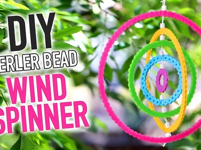 DIY Perler Bead Rainbow Wind Spinner - HGTV Handmade