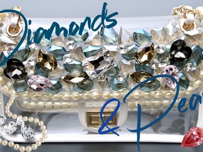 DIY | PVC Diamonds & Pearls Handbag | BellaGemaNails