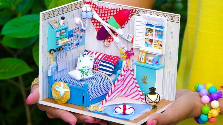 DIY Summer Miniature Doll House