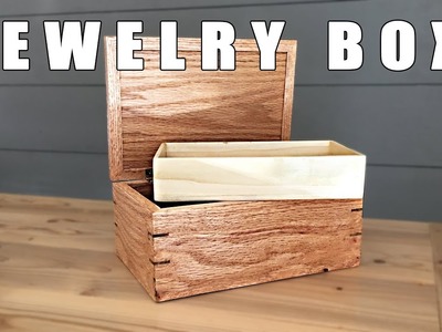DIY Wood Jewelry Box - Spline Miter Joint Box
