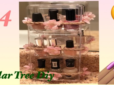 DOLLAR TREE DIY ( Nail Polish Holder)