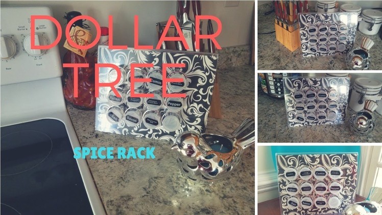 Dollar Tree Spice Rack DIY. Easy & affordable! $6.00