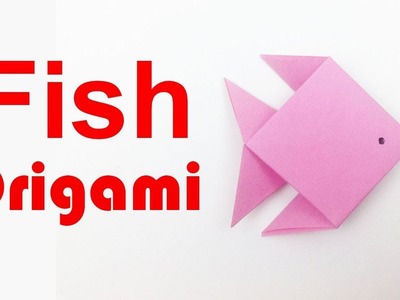Fish ???? Origami: How to Make A Paper Fish? Origami Fish Step by Step Tutorial - Paper Folds Craft DIY