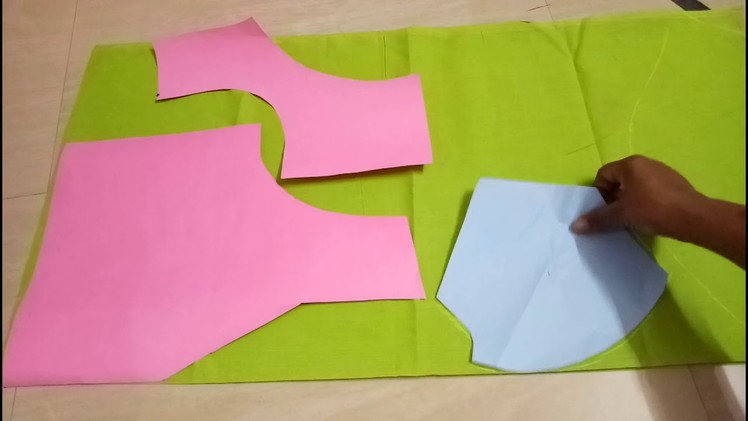 How to cut katori blouse piece from paper cutting by Ladies Tailor part-2