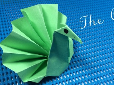 *How to do easy origami Peacock paper with creative ideas and 1000+ VDO origami paper2018*