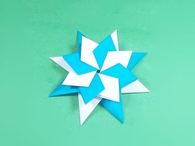 How to make a Paper Magic Star - Origami Magic Star Instructions - Easy Paper origami