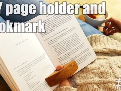 How to make a wooden bookmark and thumb page holder - perfect Etsy business?