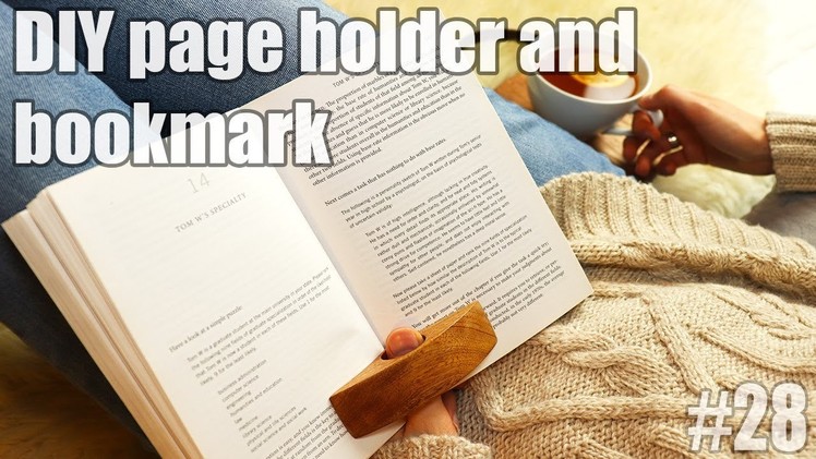 How to make a wooden bookmark and thumb page holder - perfect Etsy business?