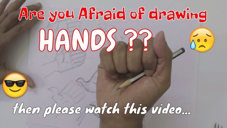 How to make Cartoon Hands Part 1 | Drawing tutorials | Character Design | RinkuArt