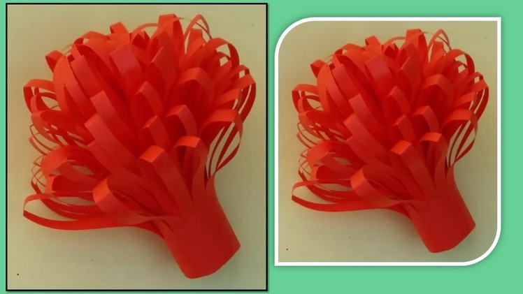 How to make easily folded petal flower out of paper