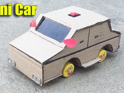 How to Make Mini Car Toy for Kids DIY at Home - Life Hacks