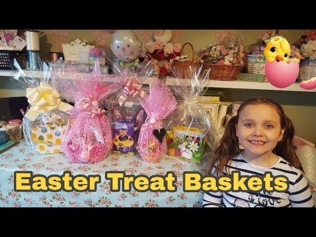 How to Wrap Easter Treat Baskets | 4 different baskets & 1 Cello wrapped gift