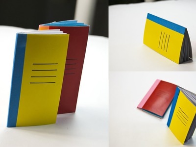 Mini notebook handmade - DIY Paper Book - Mini DIARY