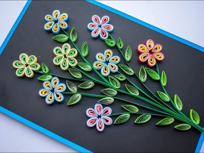 Mothers day - Quilling Flower - How to make Quilling Flowers - Quilling for Beginners - DIY ????