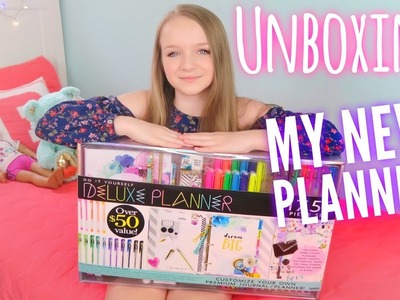 MY 2018 PLANNER | UNBOXING MY DIY DELUXE PLANNER | Bryleigh Anne