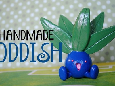 Oddish (Pokemon) Polymer Clay- For Alex CND