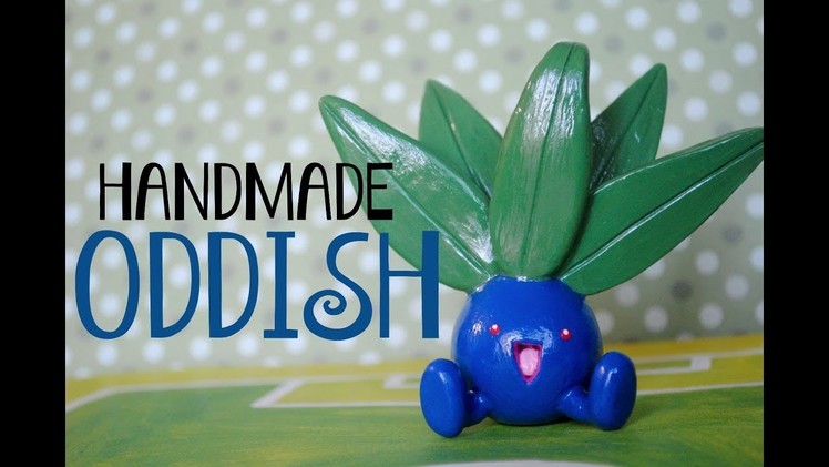 Oddish (Pokemon) Polymer Clay- For Alex CND