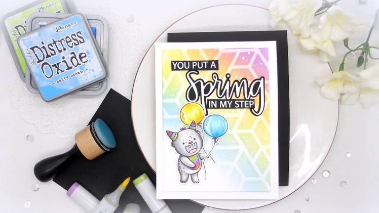 Rainbow Distress Oxides with Kelly Latevola