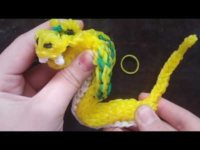 Rainbow Loom baby King Cobra Part 1- head and frills