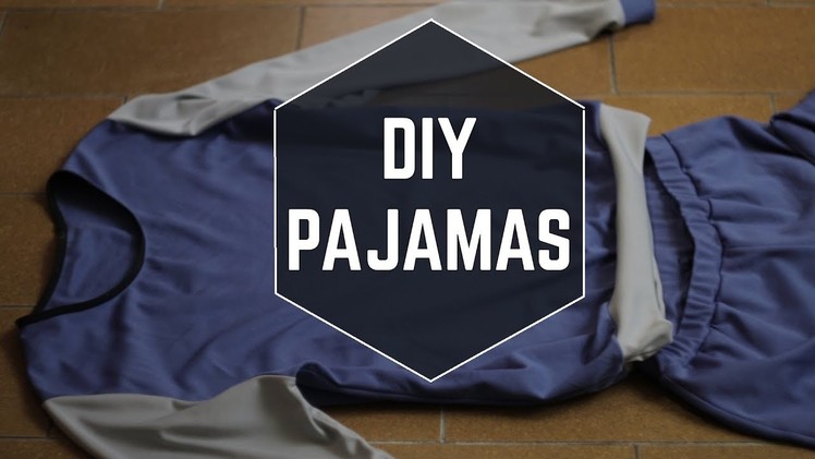 DIY Pajamas. DIY pyžamo
