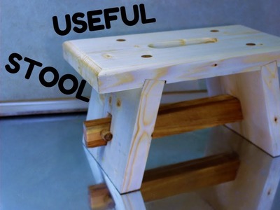 Diy Step Stool From Scaffold Boards