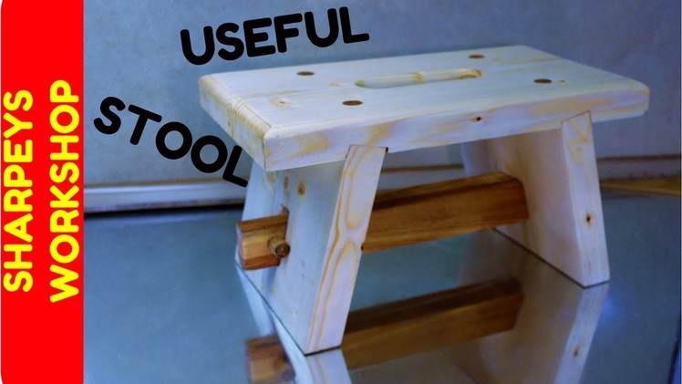 Diy Step Stool From Scaffold Boards