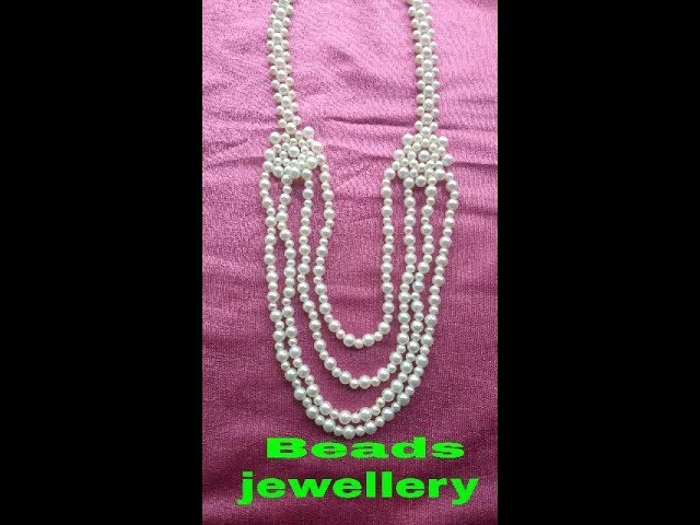 How to make beads jewellery.