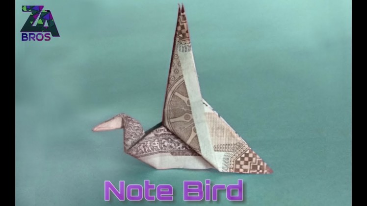 How to make Note Bird (Origami)